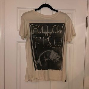 Reef Men’s Cream T-Shirt